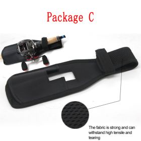 Car portable fishing rod holder (Option: C)