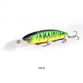 Luya Ma Mian Thick Long Tongue Deep Dive Floating Fake Bait 13cm28g (Option: N)