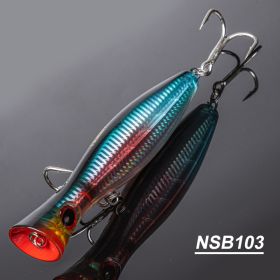 Fishing Lures Topwater Floating Wobbler (Option: NSB103-12cm 43g)