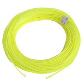 Kylebooker WF3F-WF8F WITH WELDED LOOP Fish Line Weight Forward FLOATING 100FT Fly Fishing Line (Line Number: WF3F, Color: Fluo Yellow)