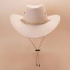 Western Cowboy Hat Vintage Jazz Hat Outdoor Fishing Cowgirl Sun Hat Wide Brim Summer Sunscreen Travel Beach Hat