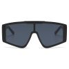 Fashion One Piece Sunglasses Women Glasses Retro Sunglass Men Luxury Designer Eyewear UV400 Sun Glass Fishing Brown Shades